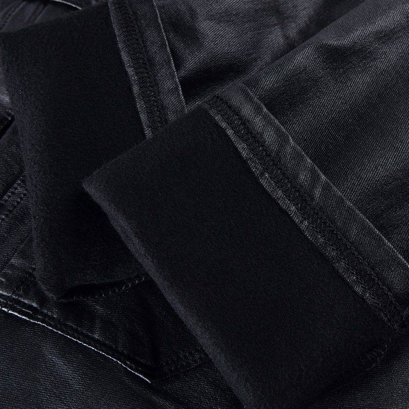 亚光PU皮裤女款高腰2026春秋新款百搭显瘦时尚小脚紧身打底裤子,淘宝优惠券,粉丝福利购,淘宝优惠卷