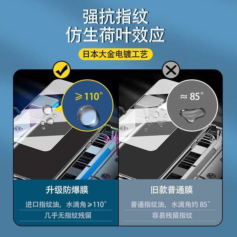 适用华为畅享70/60/50/20钢化膜畅享70/60pro全屏麦芒10/11/20防偷窥优畅享20/50抗蓝光nzones7pro防摔手机膜