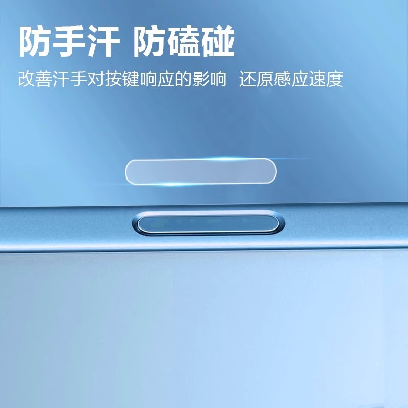 适用苹果16Promax手机按键贴拍照钢化玻璃保护膜iPhone16pro保护贴16Plus灵动相机侧键防手汗苹果16按钮贴膜