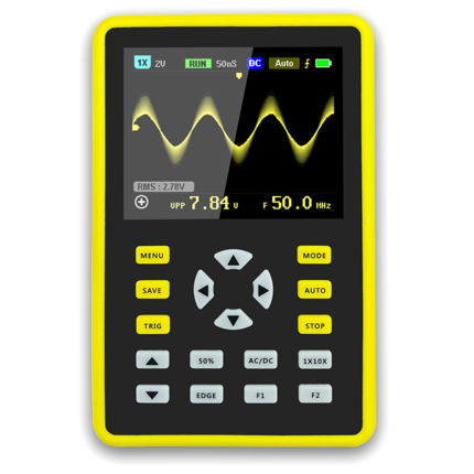 FNIRSI-5012H数字示波器手持小型迷你示波表100MHz带宽 500MS采样 - 图3