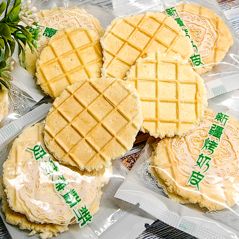 西域皇后新疆烤奶皮新疆特产100g独立包装酥脆奶香健康儿童零食-图0