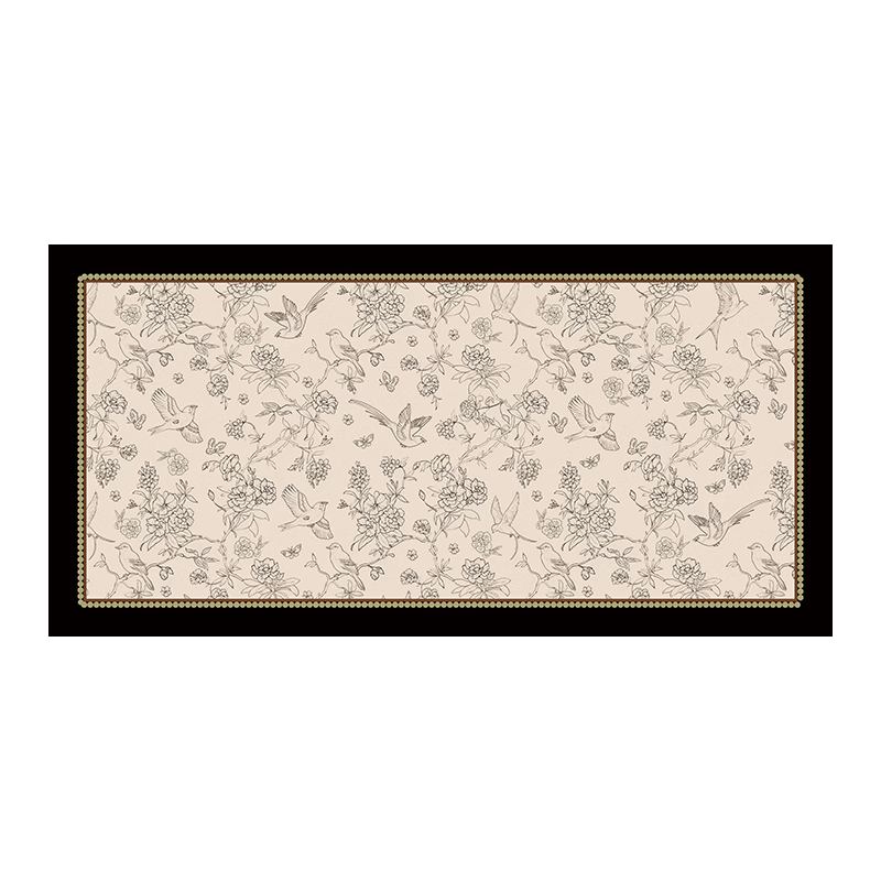 新中式餐桌垫防水防油防烫皮革桌布轻奢高级感长方形免洗茶几桌垫,淘宝优惠券,粉丝福利购,淘宝优惠卷