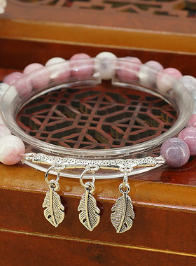 清仓甩！新中式国风树叶国潮手串景区热销义乌饰品货源