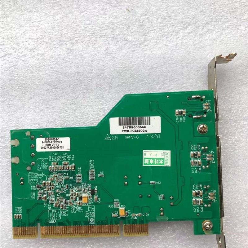 现货 FWB-PCI3202A 1394A工业相机图像采集卡 FWB-PCI3202 REV1.1-图0