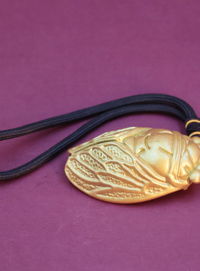 实心铜知了摆件钥匙扣挂件工艺品