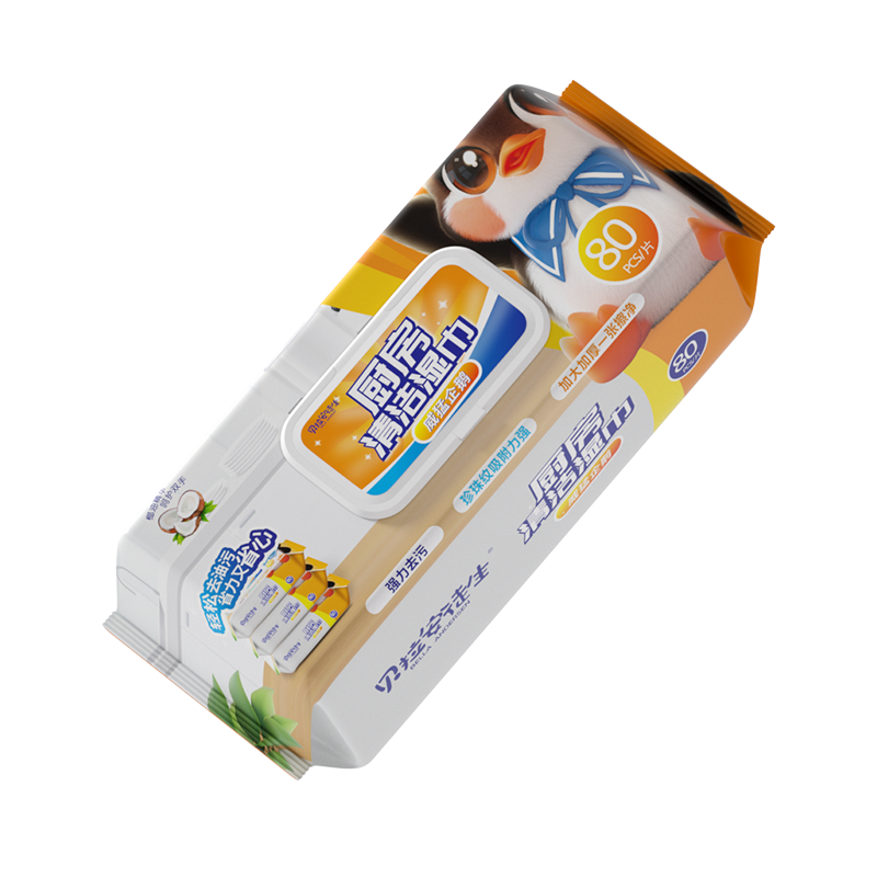 威猛企鹅厨房湿巾1包装加大加厚大包装巨无霸厨房去油污家用,淘宝优惠券,粉丝福利购,淘宝优惠卷