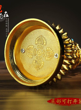 速发金件合摆八瑞物组合家用供奉彩绘法器吉集八瑞树总祥工艺品镶