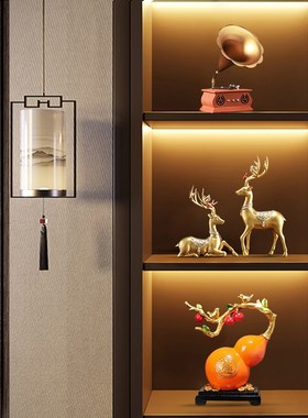 速发酒柜装饰品摆件客厅艺视柜轻奢高档高端次气上档大套装工电品