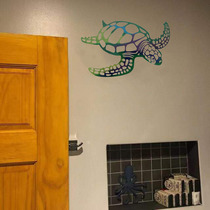 Metal Turtles Creative Iron Art Hollowed-out Crafts Wall Decoration Indoor Art Pendulum Wall Metal Pendants