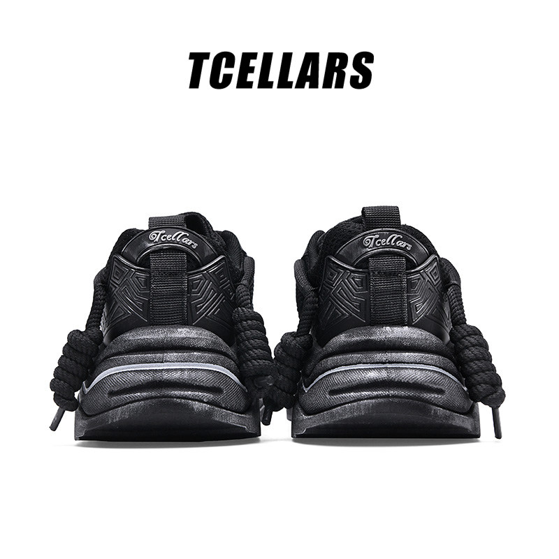 TCELLARS厚底老爹鞋男款2025秋冬新款男士休闲运动鞋子增高男鞋,淘宝优惠券,粉丝福利购,淘宝优惠卷
