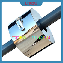 Anti-spray acid-base high temperature pipe anti-leakage flange cover for stainless steel flange protective sleeve shield