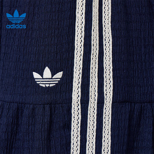 adidas阿迪达斯三叶草RESORT SUMMER女子运动裙休闲半身裙KX0728 - 图1