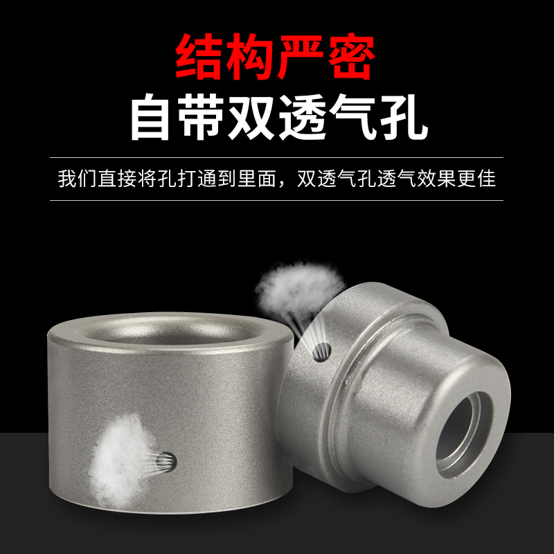 双眼皮特厚防堵热熔器模头透气模头PPR水管不粘烫头塑焊机磨具-图0