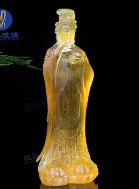 杨柳菩萨寺院佛堂佛像观己琉璃