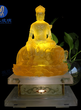 佛堂寺院佛像观己古法琉璃