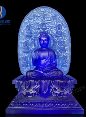 唐密东方三圣寺院药师佛观己琉璃