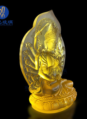 佛堂寺院准提佛母观己琉璃