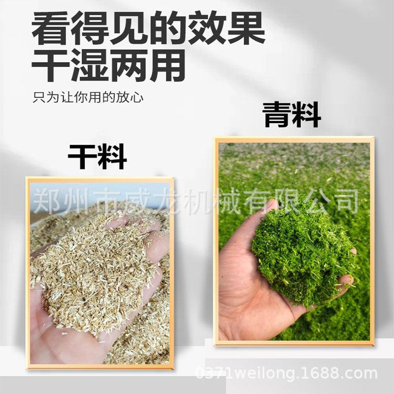 运费已实际为准小型牧草打浆机干湿两用秸秆玉米粉碎机猪鸡鸵鸟鱼 - 图1