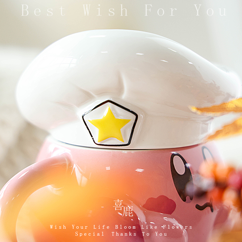 日本Kirby星之卡比探索发现周边杯子套装礼盒送人可爱卡通高级感 - 图1