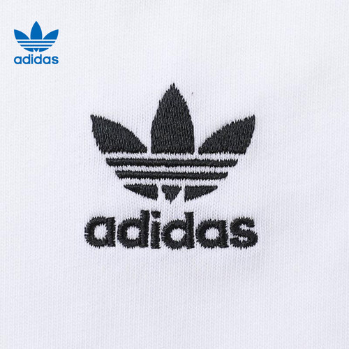 adidas阿迪达斯三叶草女子运动休闲短袖T恤JC8704 - 图2