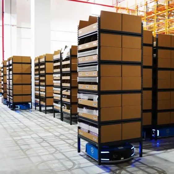 AGV货架智能立体库多层提升仓储效率高效无人搬运货架方案,淘宝优惠券,粉丝福利购,淘宝优惠卷