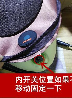 电动蝶按摩器枕头配件外皮套4个头6个头8个头仿PU皮套可拆洗原装