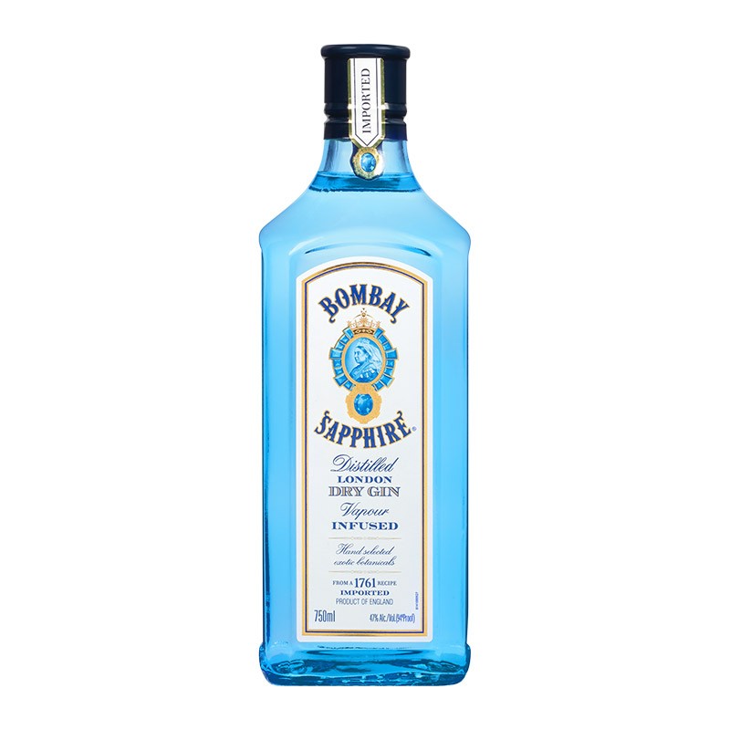 洋酒孟买蓝宝石金酒 毡酒 琴酒 BOMBAY SAPPHIRE GIN孟买金酒 - 图3