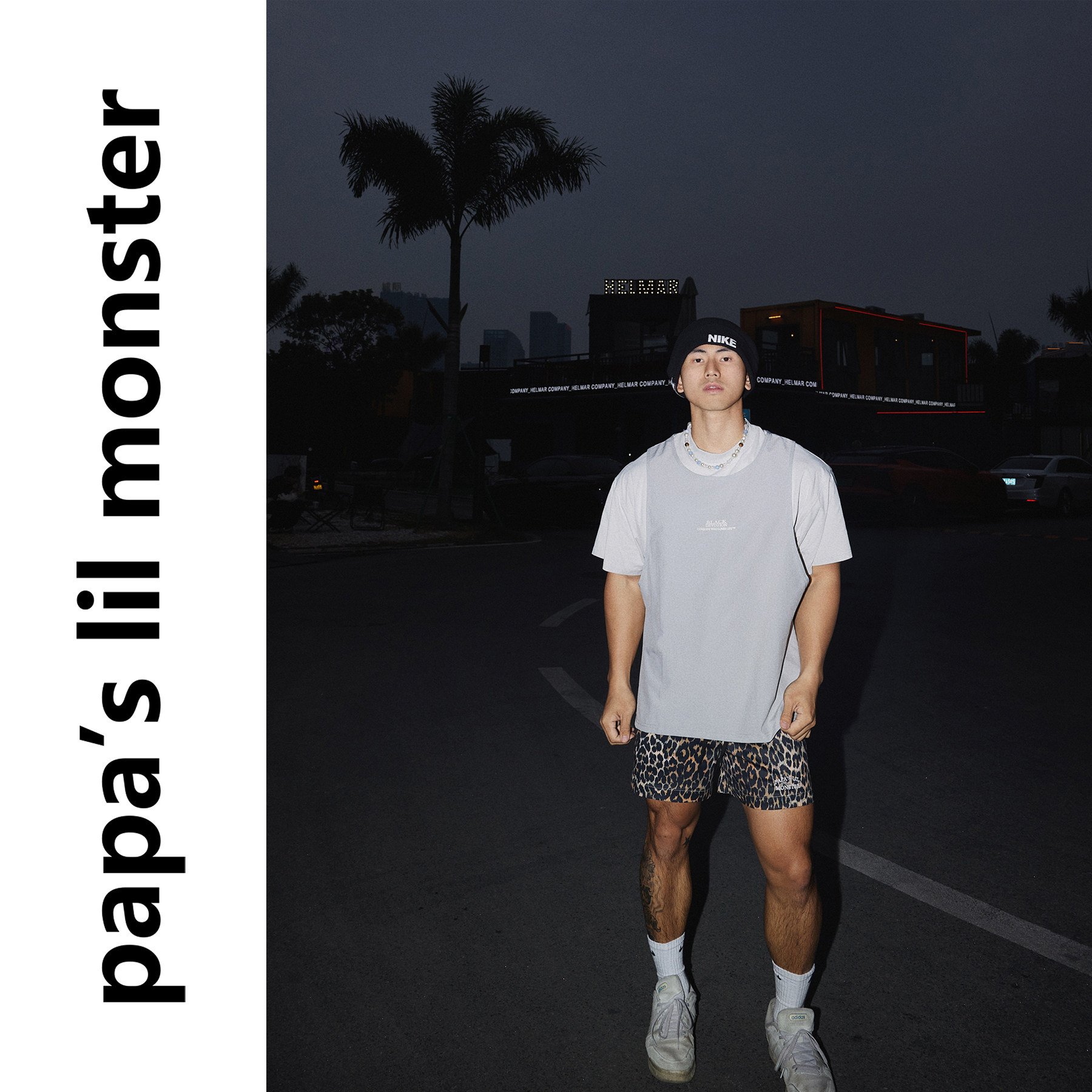 PAPASLILMONSTER【原创】美式度假沙滩裤豹纹运动短裤 野型荷尔蒙,淘宝优惠券,粉丝福利购,淘宝优惠卷