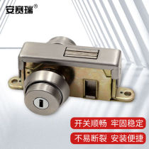 Anserey Flat Head Lock Concealed Place Lock Round Tongue Double lock head suitable for door thickness 45-55mm5D00747