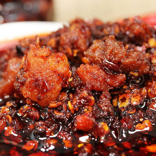 老干妈风味辣子鸡鸡油辣椒280g鸡肉拌饭拌面下饭酱辣椒酱贵州特产 - 图1