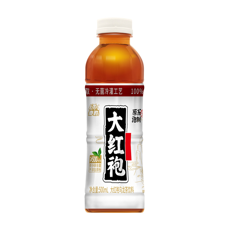 首单+签到！500ml*5瓶！0糖0脂乌龙茶饮料