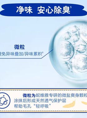 女士专属妮维雅走珠止汗露香体