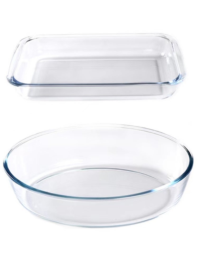 Toughened Pyrex baking tray family fish dish oblong for oven - 图3