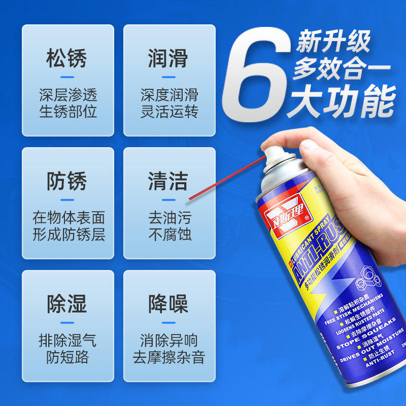 卫斯理除锈剂多功能金属清洗强力防锈去铁锈清洁剂门锁专用润滑油,淘宝优惠券,粉丝福利购,淘宝优惠卷