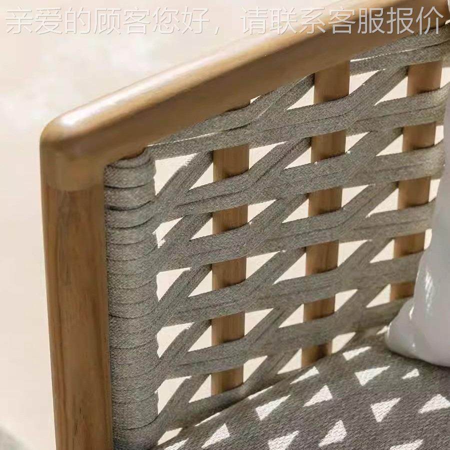 花北欧户外发庭院室外54藤编桌椅园露天实木防水沙酒店墅别创意家,淘宝优惠券,粉丝福利购,淘宝优惠卷