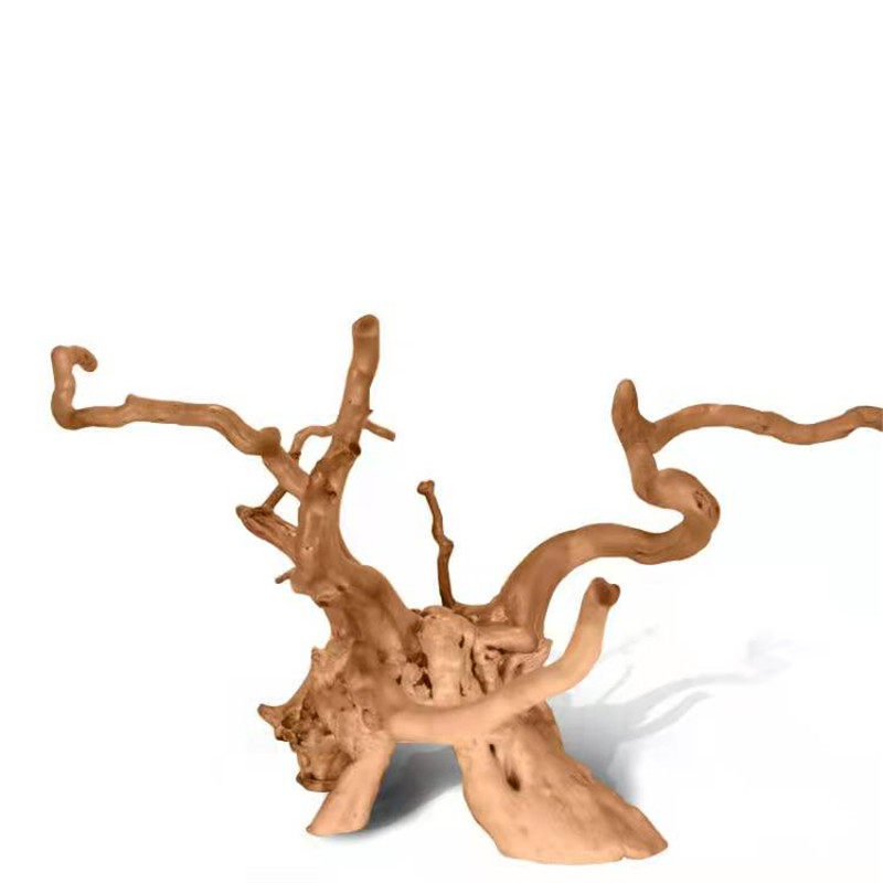 速发饰鹃根已煮 沉品精木成品树形枝条 水族鱼缸造景摆件装杜品,淘宝优惠券,粉丝福利购,淘宝优惠卷