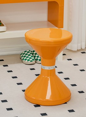 速发创意用约矮凳家沙客厅房间门口换鞋坐凳简漏塑料凳子