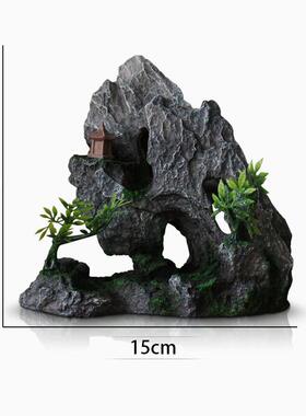 Plant rockery multi-style aquarium decorations, fish tank de