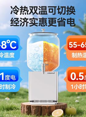 全自动新款饮料机冷热双