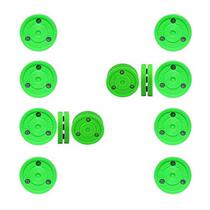 Green Biscuit Ultra Slip Land Training Ball Ice Hockey Dryland Ice Hockey Wheel Skating Ball Hockey Straight Dry Ice Hockey