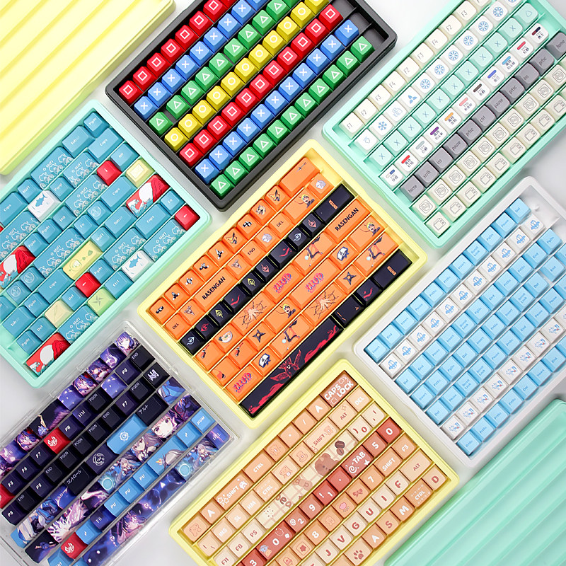 键帽收纳盒展示防尘叠加个性机磁轴械键盘锄盒原厂XDA键帽收纳盒,淘宝优惠券,粉丝福利购,淘宝优惠卷