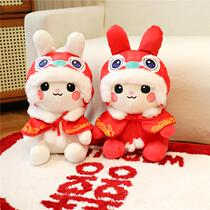 Newlyweds Wedding Wedding Press Bed Wedding Dolls A Couple of Heva to send new people Pillow Cute Paparazzi Arranged Wedding bed