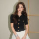 OLIVIADUO ປຸ່ມສີທອງມີຂົນອ່ອນໆທີ່ມີກິ່ນຫອມ