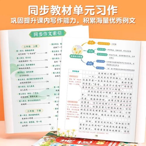 2025新满分范文一本通一二三四五六年级语文小学生优秀作文大全作文金句素材积累好词好句好段思维导图同步高分作文写作技巧斗半匠 - 图1