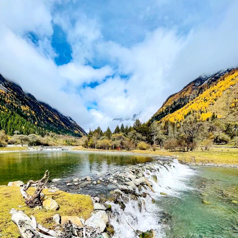 8人团川西小环线四姑娘山毕棚沟四日游理小路姑弄村纯玩甘孜阿坝