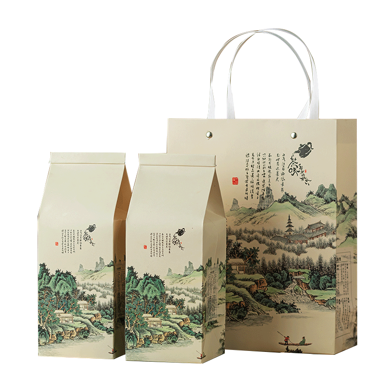 散茶叶手提袋牛皮纸茶叶包装袋茶叶手提袋自封袋铝箔铁丝散茶袋,淘宝优惠券,粉丝福利购,淘宝优惠卷