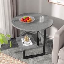 Xinjiang Living Room Small Table Small Tea Table Sofa Edge A Few Light Lavish Corner A Few Balcony Small Round Table Brief Sofa Side