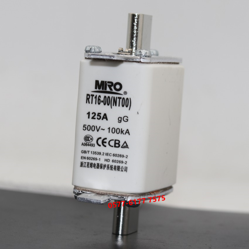 MRO茗熔熔芯RT16-00 NT00 500V 160A 100A 80A 63A 50A 40A熔断器 - 图1