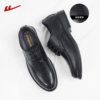Pull back classic national trend genuine one-legged casual leather shoes
