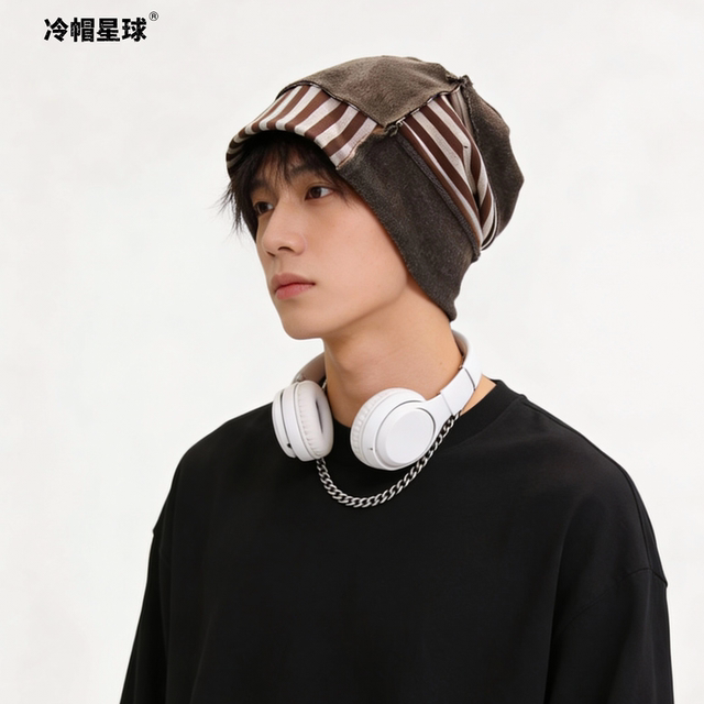 Cold Hat Planet Japanese Retro Warm Heap Hat